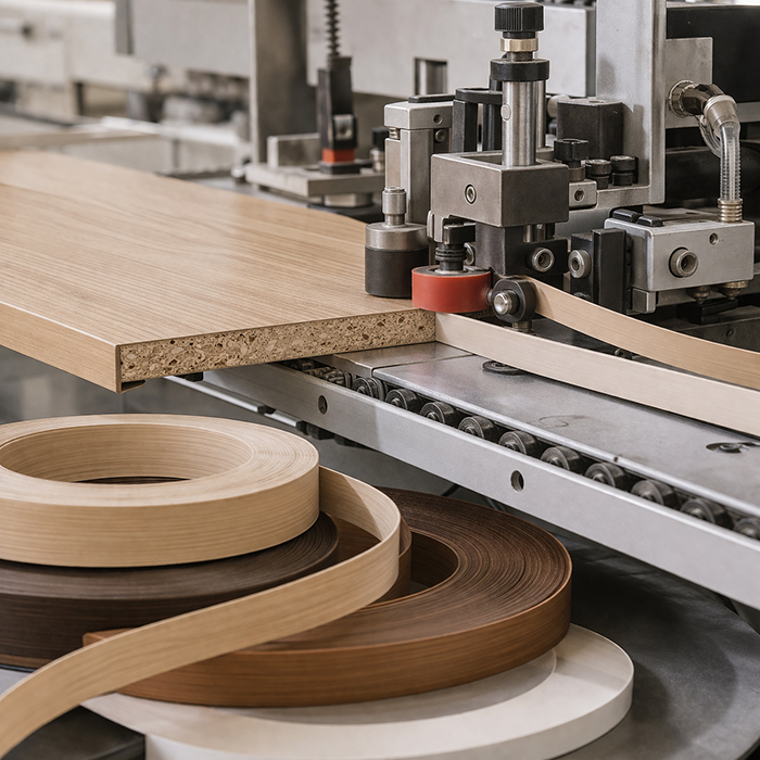 Оклейка кромкой ПВХ